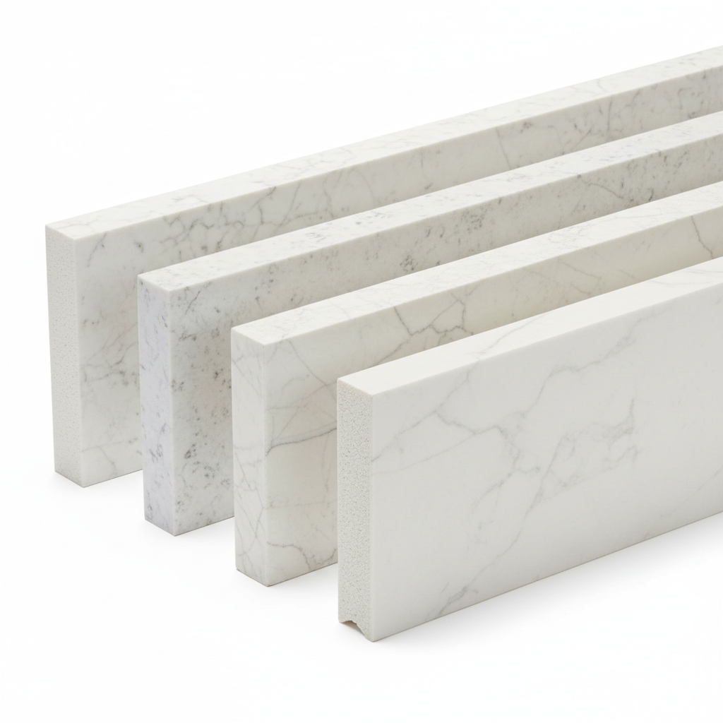Bianco Dolomiti Baseboard Trim – Featured