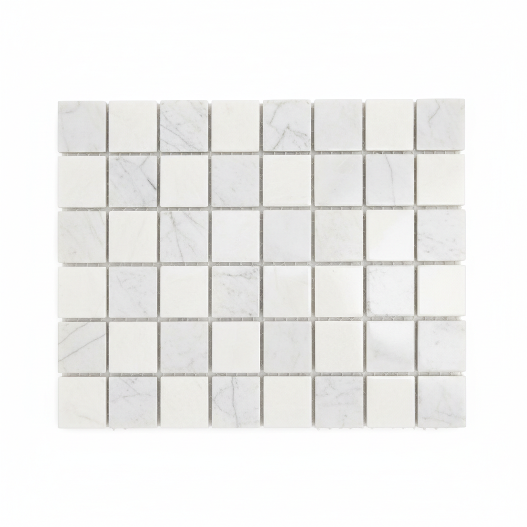 Bianco Dolomiti Dolomite Mosaic – Featured