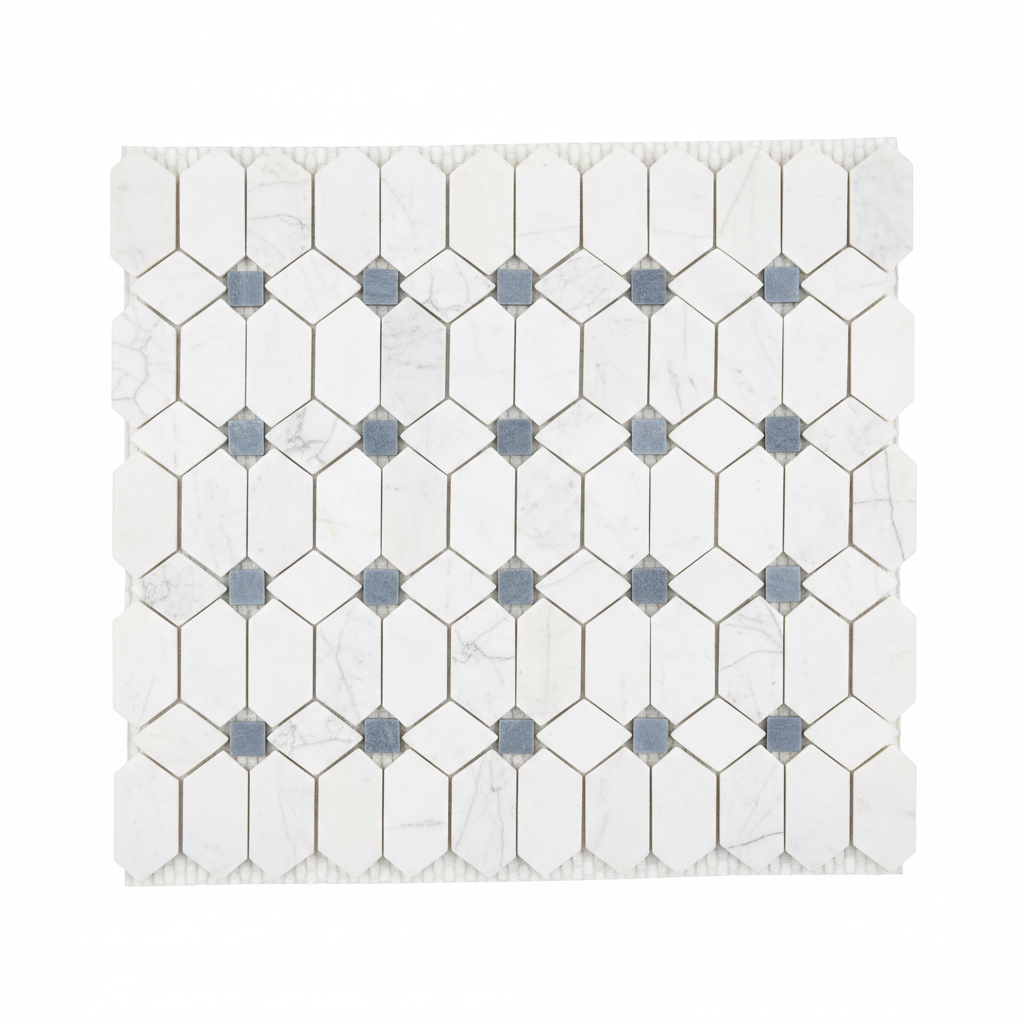 Bianco Dolomiti Octave Long Octagon Mosaic – Featured
