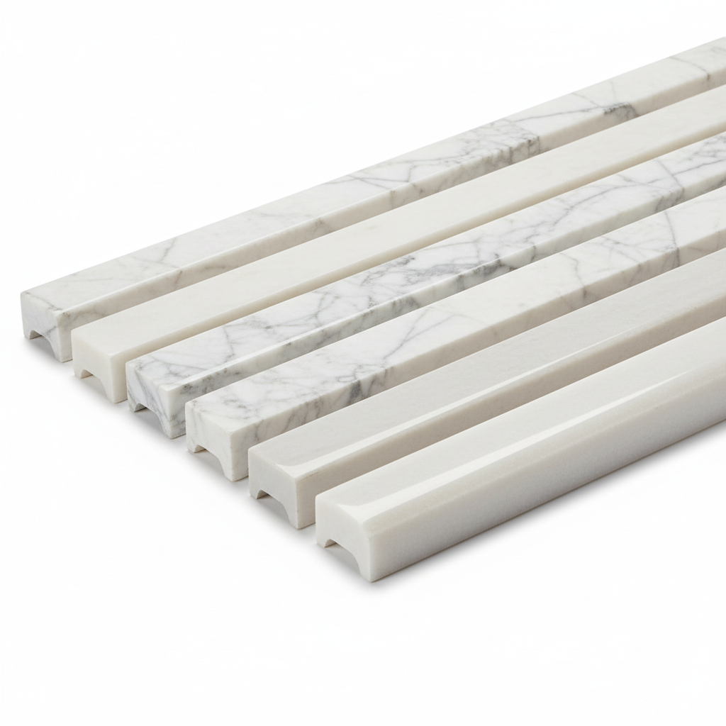 Bianco Dolomiti Quarter-Round Trim – Featured