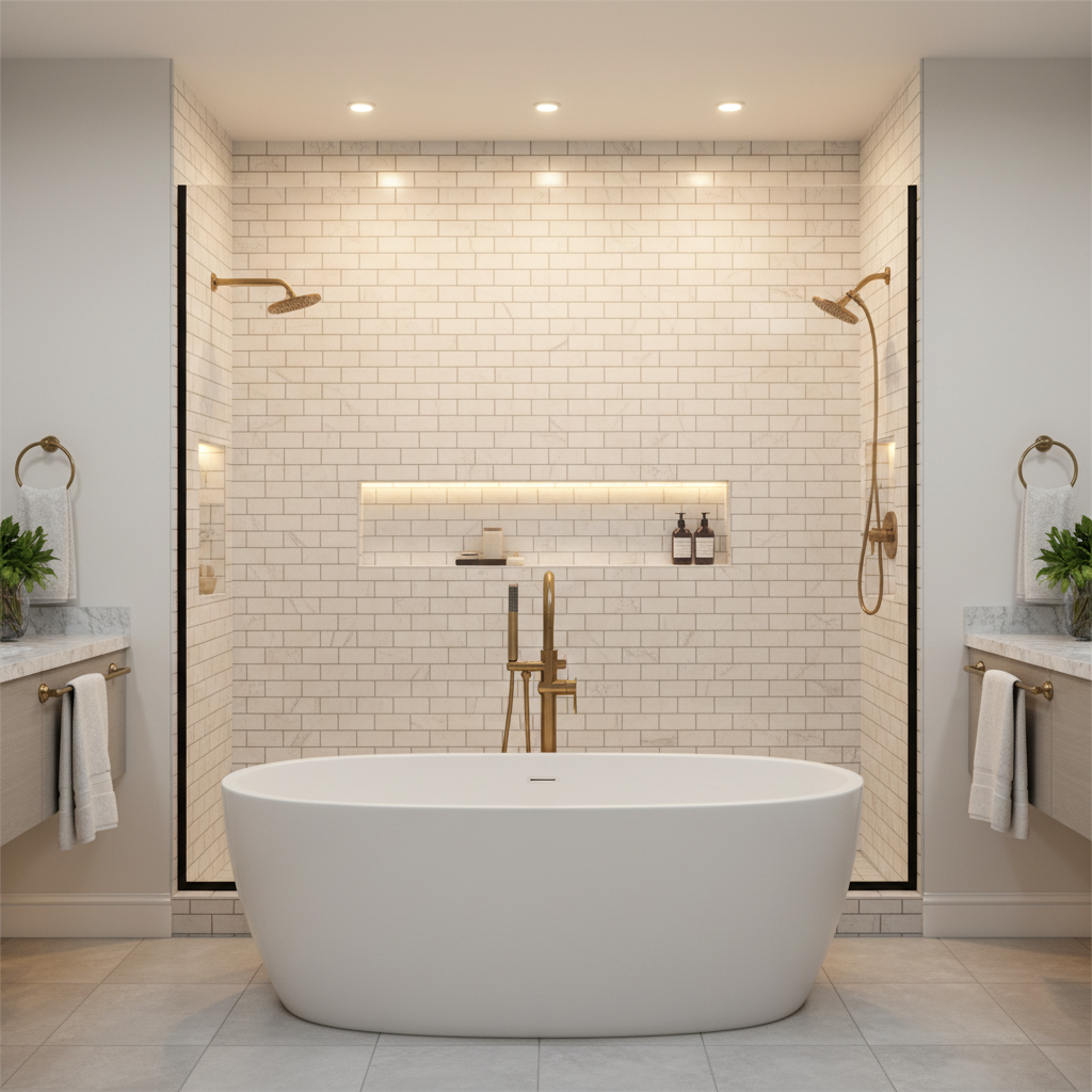 Brick Mosaic - Bathroom