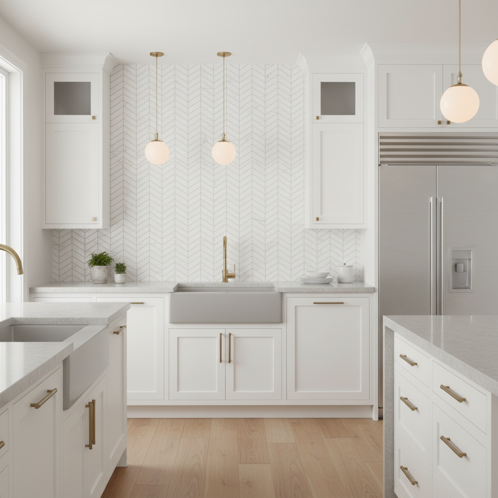 Chevron Mosaic - Kitchen