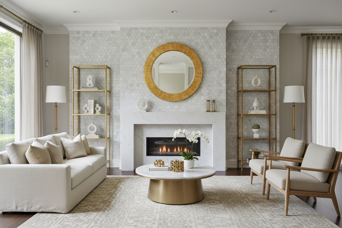 Living Room Feature Wall