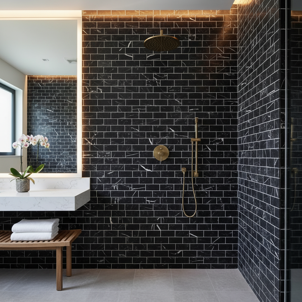 Luxury spa bathroom