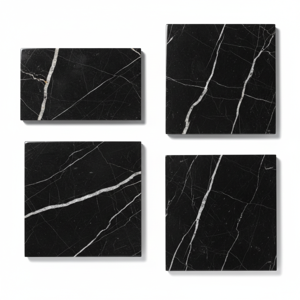Nero Marquina Marble Tile