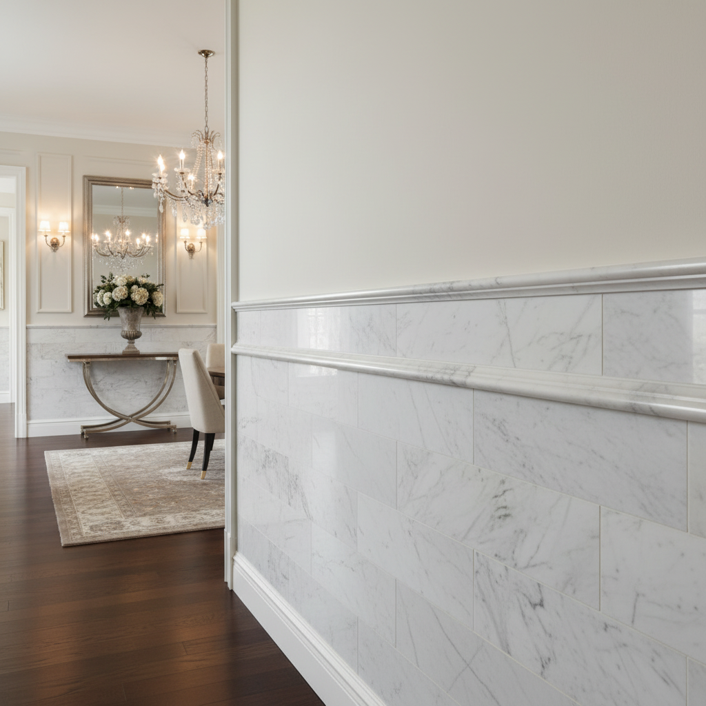 OG-1 Chair Rail - Hallway